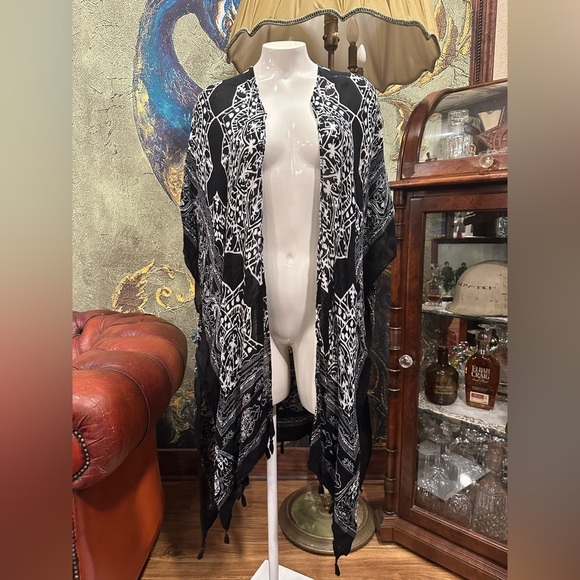 Guc Breezy Lane Kimonos Swimsuit Coverups Beach Cover Up Swimwear - Picture 1 of 7